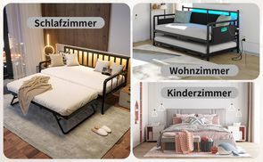 Vielzweck Bettsofa: Flexibel für Jeden Raum