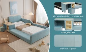 Praktischer Kinderschreibtisch mit Komfort