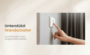 Unterstützung Wandschalter