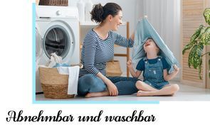 Abnehmbar und waschbar