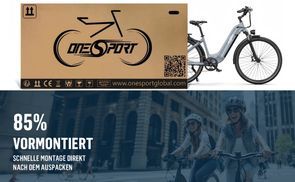 85 % vormontiert – auspacken und losfahren!