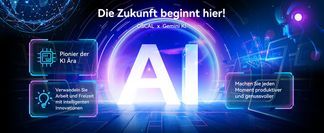 Technologie der AI Intelligenz erleben