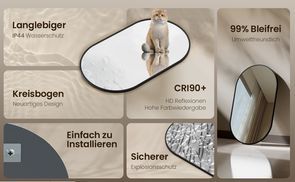 Nicht nur irgendein Badspiegel