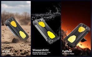 Ein outdoor smartphone, das allem standhält! 