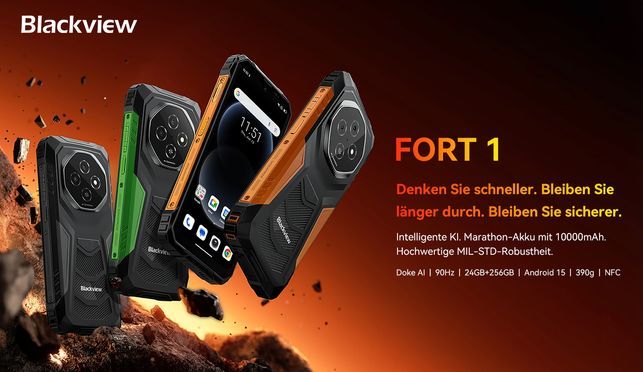 FORT 1 ist der robuste Begleiter für anspruchsvolle Aufgaben