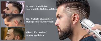 Длина verstellbar bei 4 Geschwindigkeiten