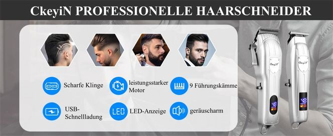 Professioneller Haarschneider von hoher Qualität, perfekt für alle